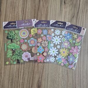 🔥 4/$20 Sticko Floral and Tree Sticker Set